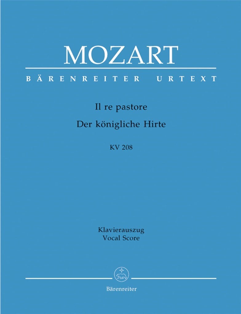 Il re pastore (Der konigliche Hirte) KV 208